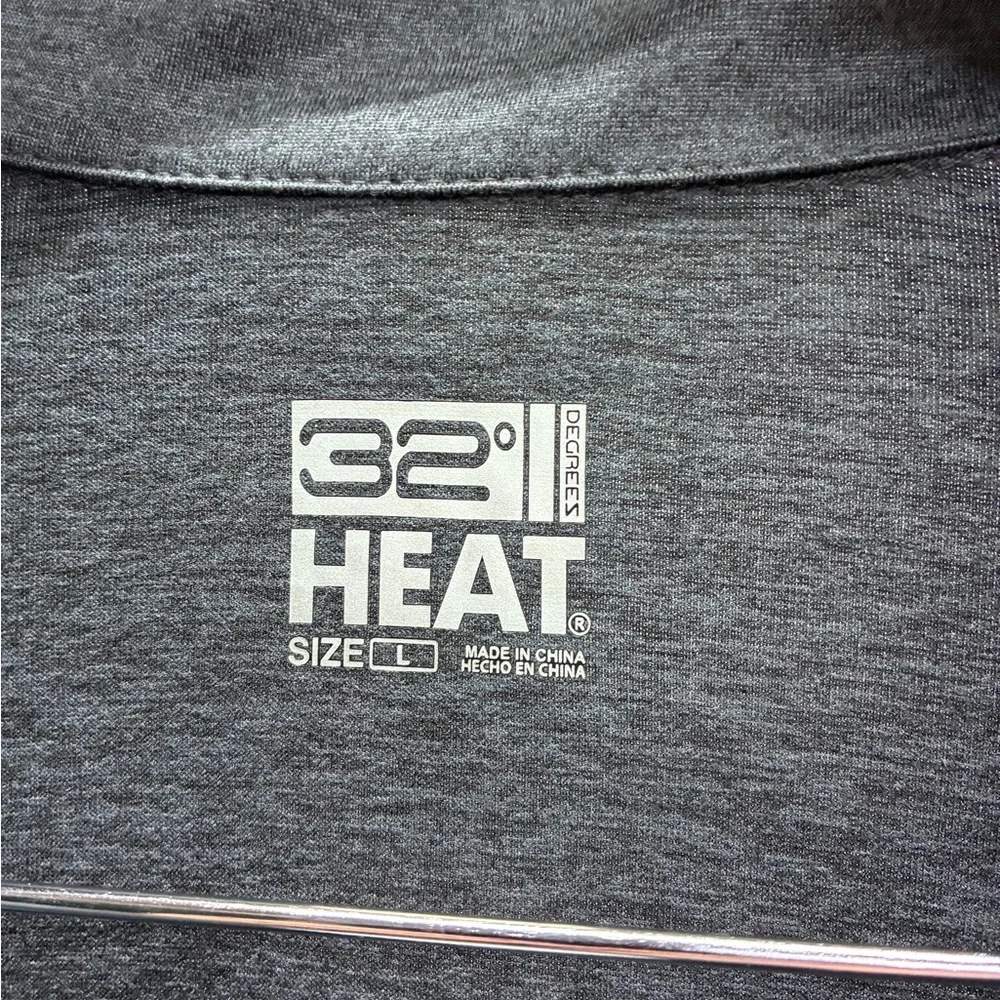 32‎ Degrees Black Long-Sleeve Quarter-Zip Performance Pullover